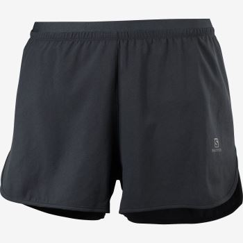 Salomon CROSS 3'' Shorts Dame Sort | lv23KFmk