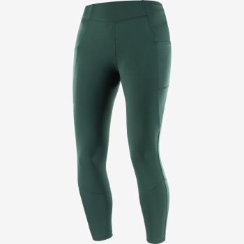 Salomon CROSS RUN 25'' Tights Dame Dyb Grøn | E7sLmZrQ