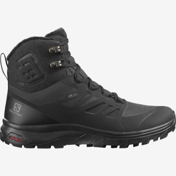 Salomon OUTBLAST THINSULATE™ CLIMASALOMON™ WATERPROOF Vandresko Dame Sort Sort Sort | vQCyaTEZ