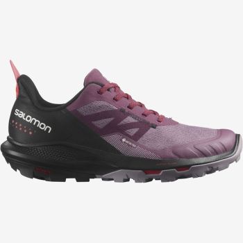 Salomon OUTPULSE GORE-TEX Vandresko Dame Sort Rød | 0iUErfS4