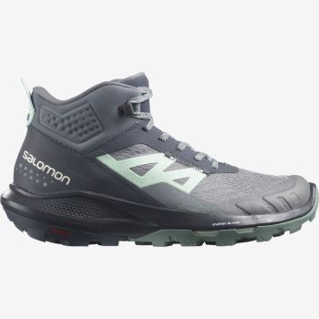 Salomon OUTPULSE MID GORE-TEX Vandresko Dame Ebony / Quiet Shade / Ebony | mPSuzoN7