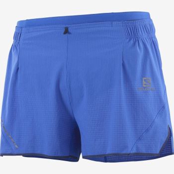 Salomon SENSE AERO 3'' Shorts Herre Blå | QQzwKX57