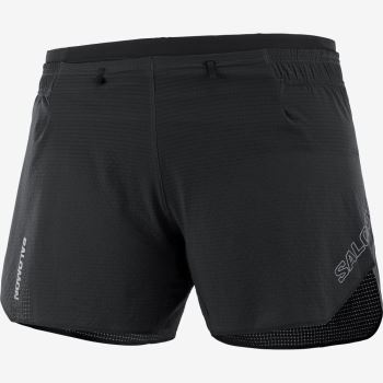 Salomon SENSE AERO 5'' Shorts Dame Sort | mdOQBkU2