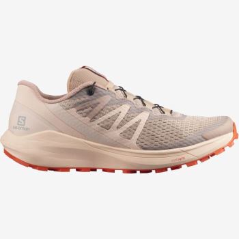 Salomon SENSE RIDE 4 Trail Løbesko Dame Rød Orange | 2UGXZLS6