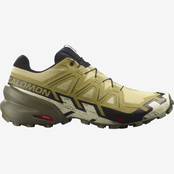 Salomon SPEEDCROSS 6 Trail Løbesko Herre Grøn Sort | YfhdFsX3