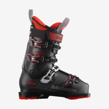 Salomon S/PRO ALPHA 100 Skistøvler Herre Sort Rød | MHkLAS20