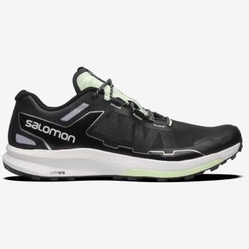 Salomon ULTRA RAID Sneakers Dame Sort Hvide Grøn | 79d7HAT9