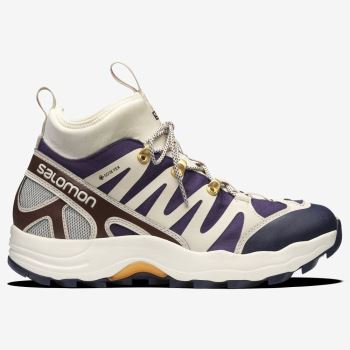 Salomon XA PRO 1 MID GORE-TEX Sneakers Dame Chokolade Lilla | 7nyEQnmX