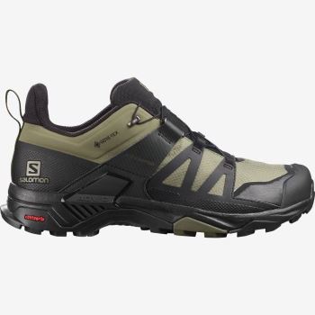 Salomon X ULTRA 4 GORE-TEX Vandresko Herre Dyb Grøn Sort Olivengrøn | g4pKrhZF