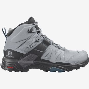 Salomon X ULTRA 4 MID GORE-TEX Vandresko Dame Sort Blå | 3gqQJw49